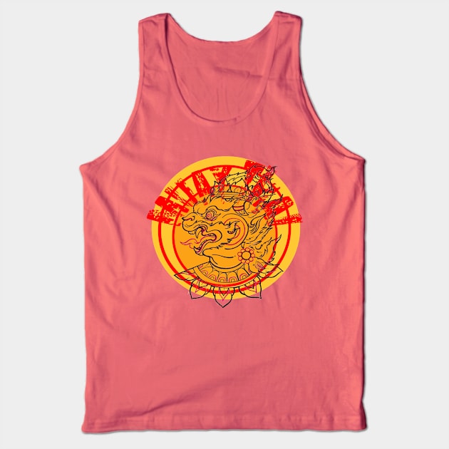 Muay thai shirt 6 Tank Top by Paskalamak